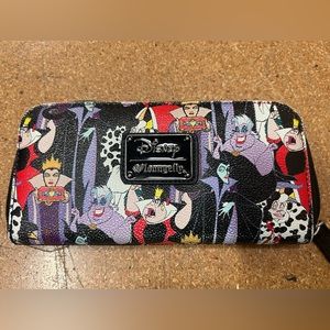 Disney villain loungefly wallet